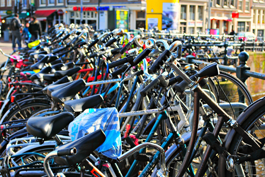 Fahrradfahren - Alltagssport auf niederländisch 