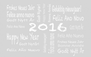 Neujahrsgrüße in 26 Sprachen