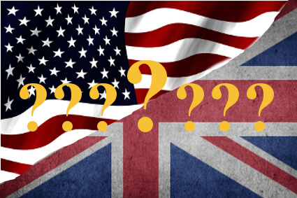 Unterschiede zwischen amerikanischem und britischem Englisch